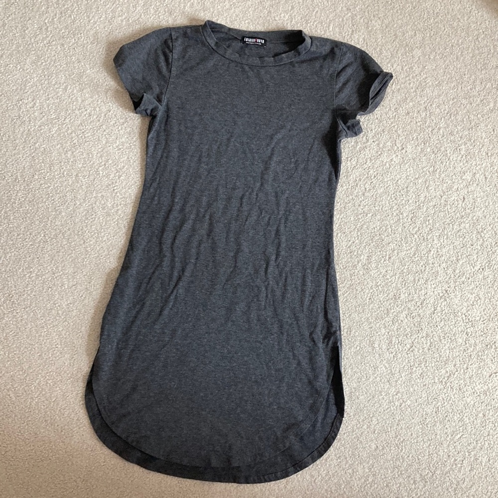 Fashion Nova Gray Dress